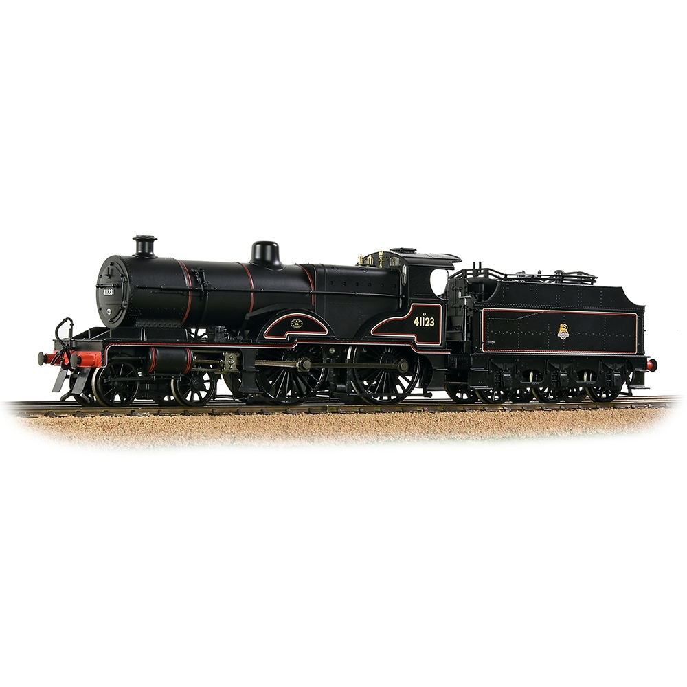 31-932 - LMS Compound 41123 BR Lined Black - Durham Trains of Stanley